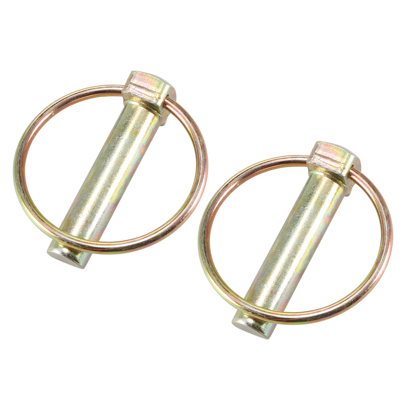 Harfington Linch Pin with Ring Assortment Kit for Boat Trailer Tractor 2Pcs