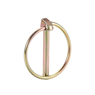 Harfington Linch Pin with Ring Assortment Kit for Boat Trailer Tractor 3Pcs