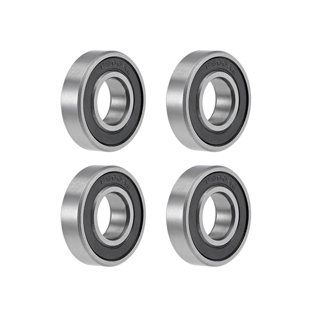 Harfington Deep Groove Ball Bearings Thin Section Double Seal Chrome Steel ABEC1