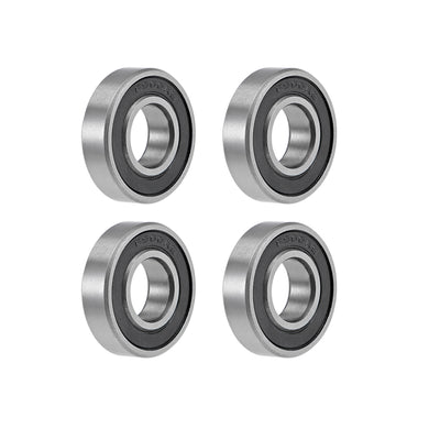 Harfington Deep Groove Ball Bearings Thin Section Double Seal Chrome Steel ABEC1