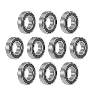 Harfington Deep Groove Ball Bearings Thin Section Double Sealed Chrome Steel ABEC1
