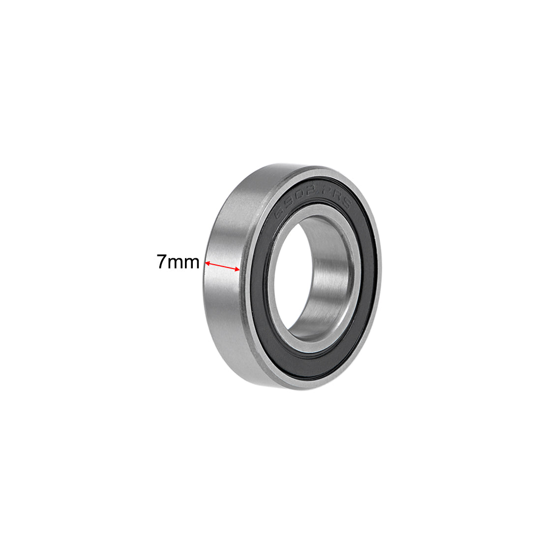 Harfington Deep Groove Ball Bearings Thin Section Double Sealed Chrome Steel ABEC1