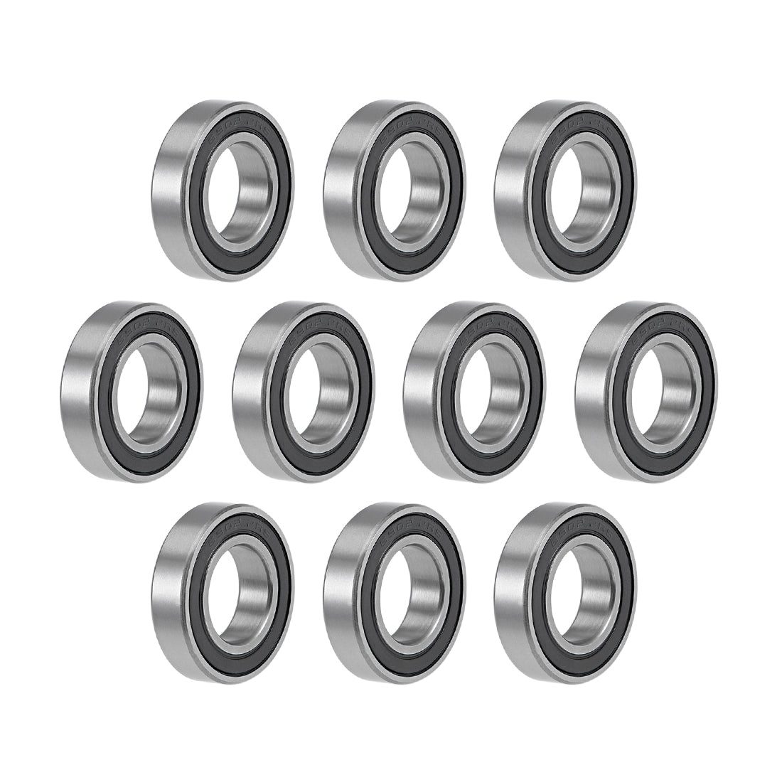Harfington Deep Groove Ball Bearings Thin Section Double Sealed Chrome Steel ABEC1