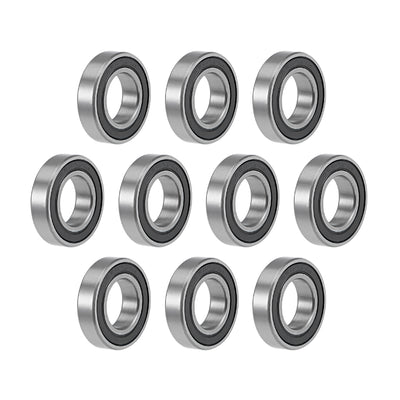 Harfington Deep Groove Ball Bearings Thin Section Double Sealed Chrome Steel ABEC1