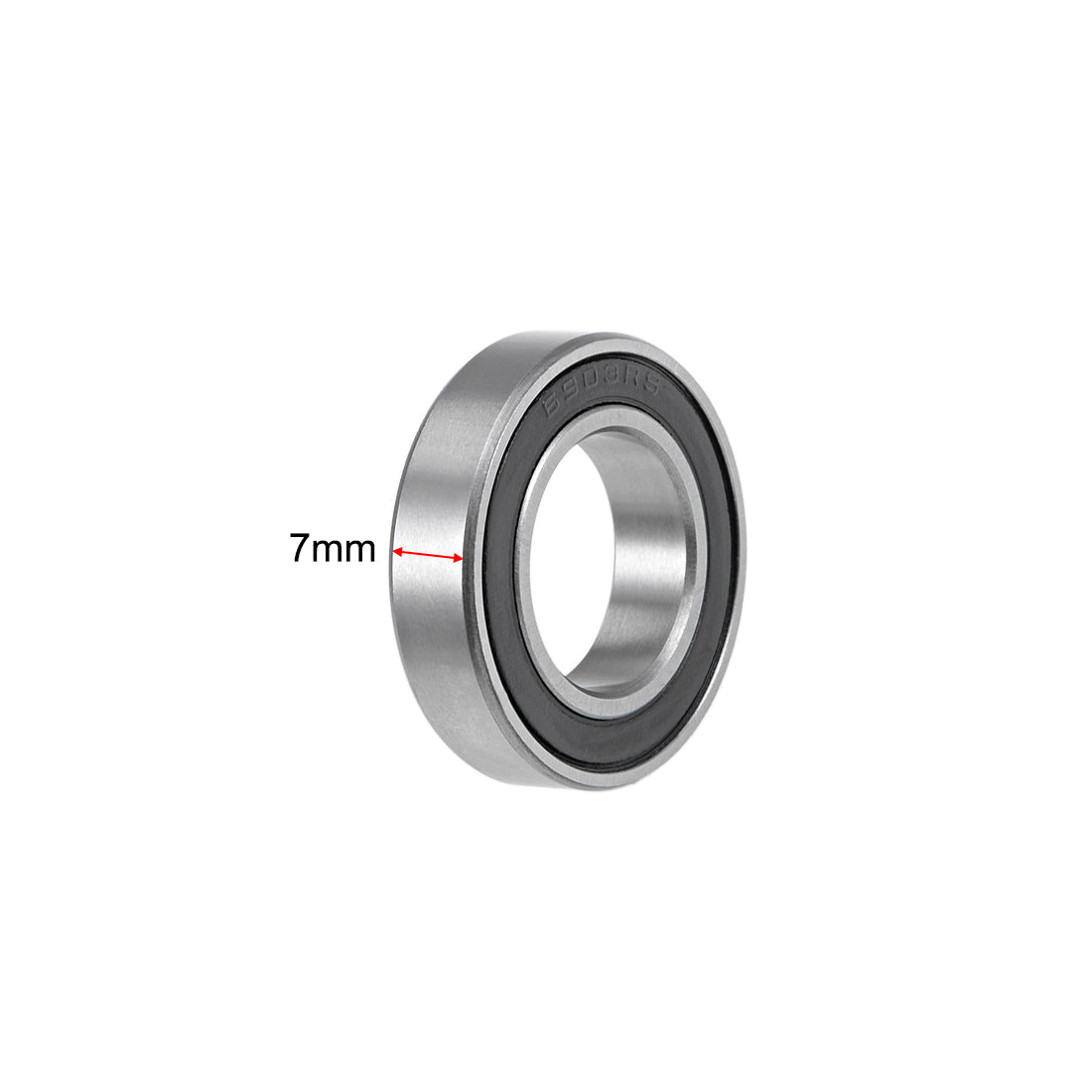 Harfington Deep Groove Ball Bearings Thin Section Double Sealed Chrome Steel Z2