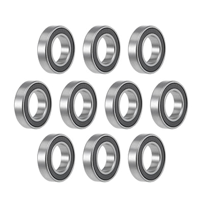 Harfington Deep Groove Ball Bearings Thin Section Double Sealed Chrome Steel ABEC1