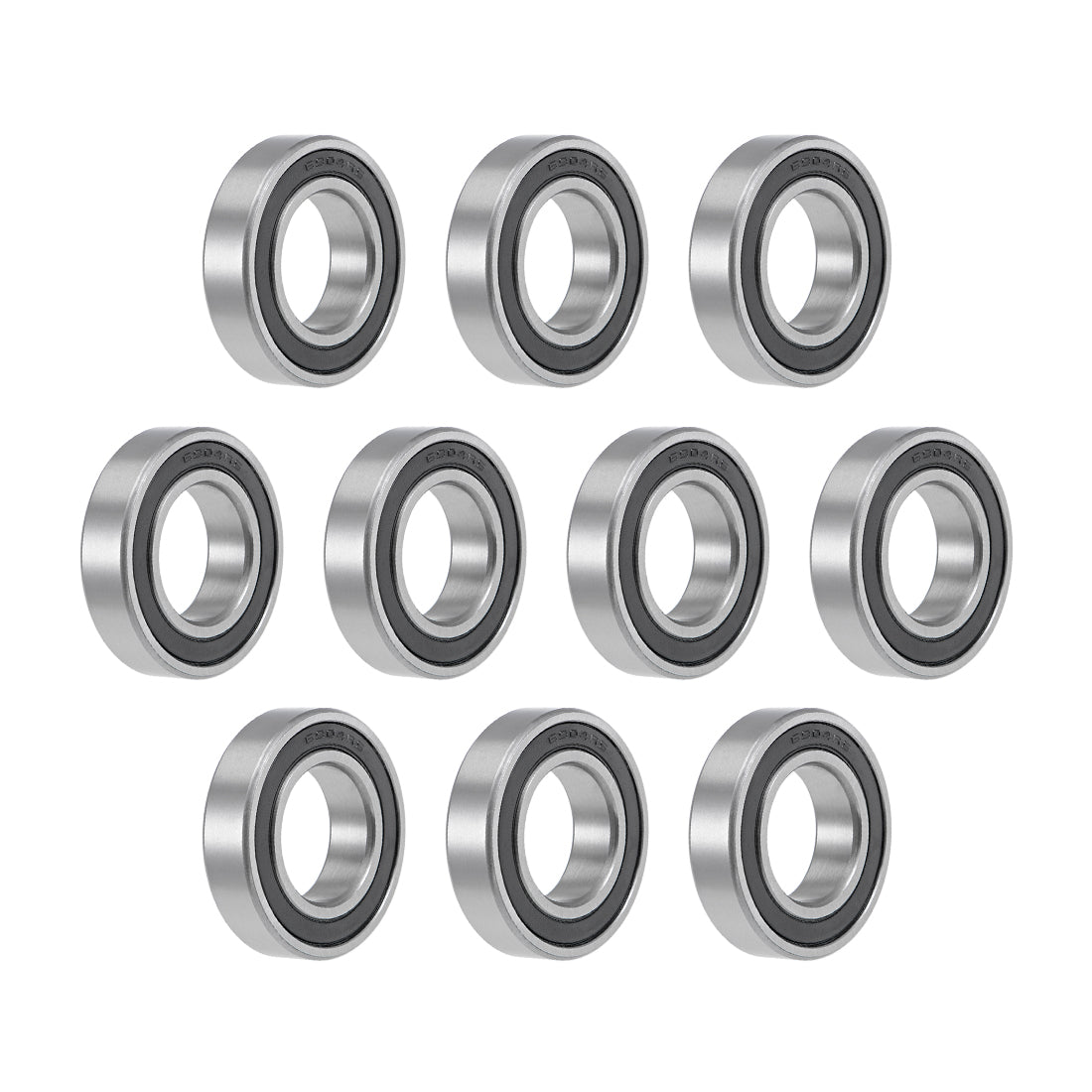 Harfington Deep Groove Ball Bearings Thin Section Double Sealed Chrome Steel ABEC1