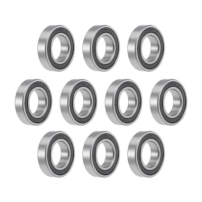 Harfington Deep Groove Ball Bearings Thin Section Double Sealed Chrome Steel ABEC1