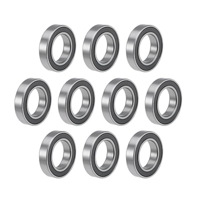 Harfington Deep Groove Ball Bearings Thin Section Double Sealed Chrome Steel ABEC1