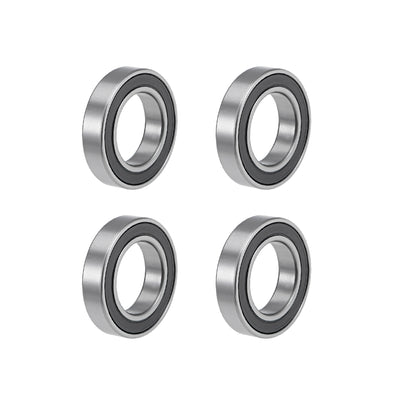 Harfington Deep Groove Ball Bearings Thin Section Double Seal Chrome Steel ABEC1