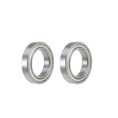 Harfington Deep Groove Ball Bearings Thin Section Double Shield Chrome Steel ABEC1