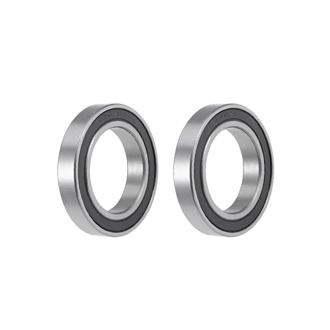 Harfington Deep Groove Ball Bearings Thin Section Double Sealed Chrome Steel Z2