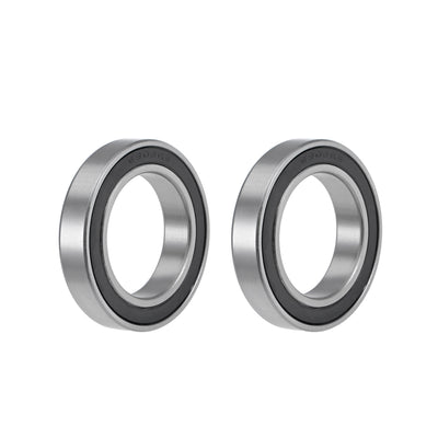 Harfington Deep Groove Ball Bearings Thin Section Double Sealed Chrome Steel Z2