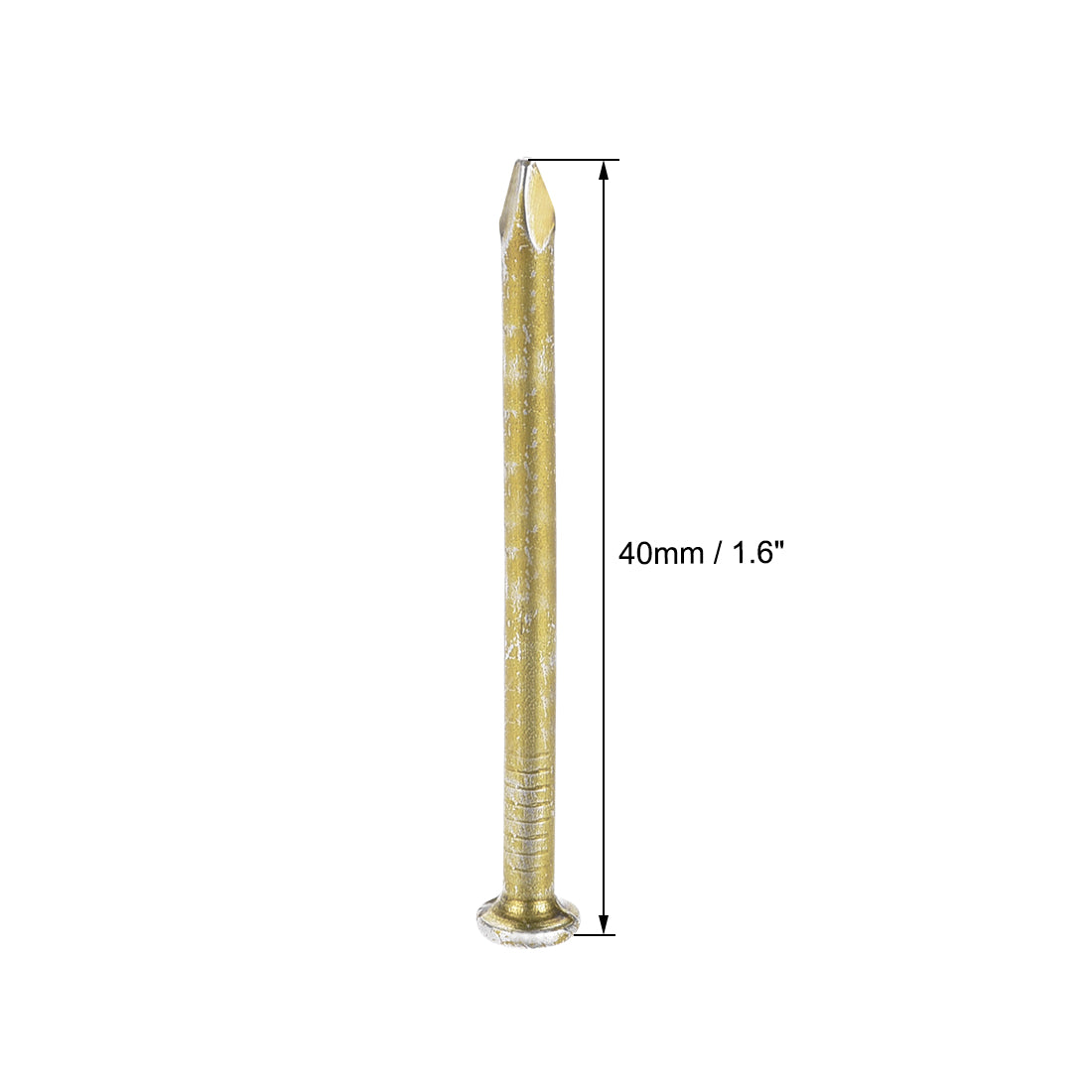 Harfington Cement Nails, Carbon Steel Point Tip Wall Nail