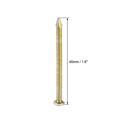 Harfington Cement Nails, Carbon Steel Point Tip Wall Nail