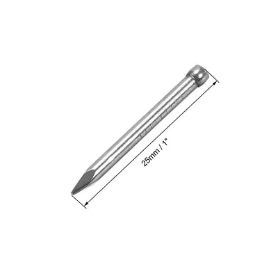 Harfington Finishing Nails Hand-Drive Hardware Carbon Steel Nail 25mm 1-inches 100pcs