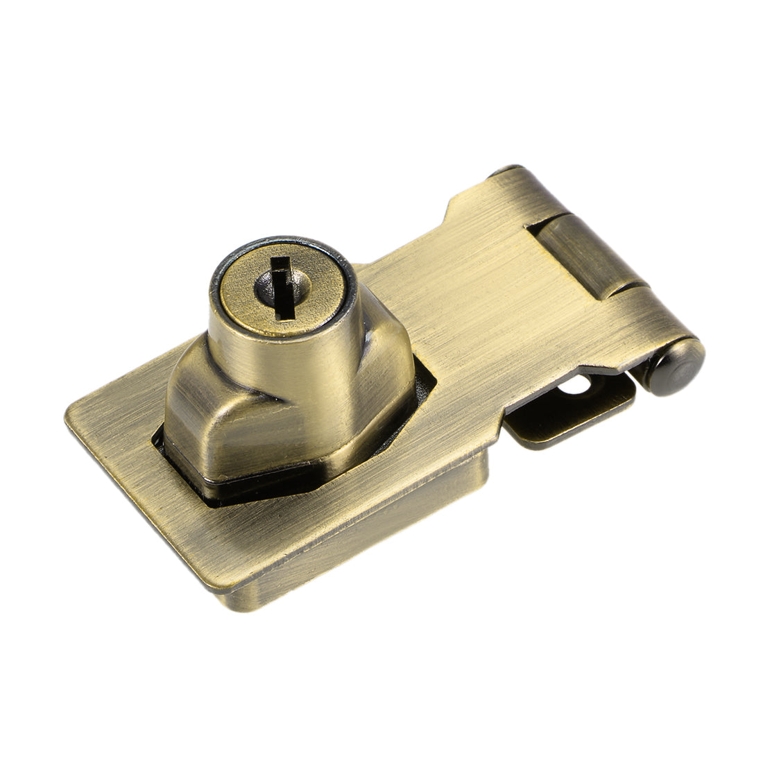 Harfington Keyed Hasp Locks with Screws for Door Keyed Alike