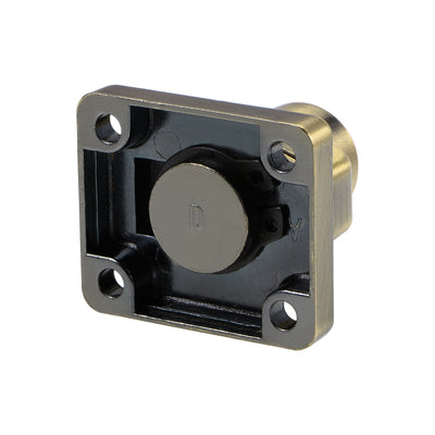 Harfington Keyed Hasp Locks with Screws for Door Keyed Alike 2 Pieces