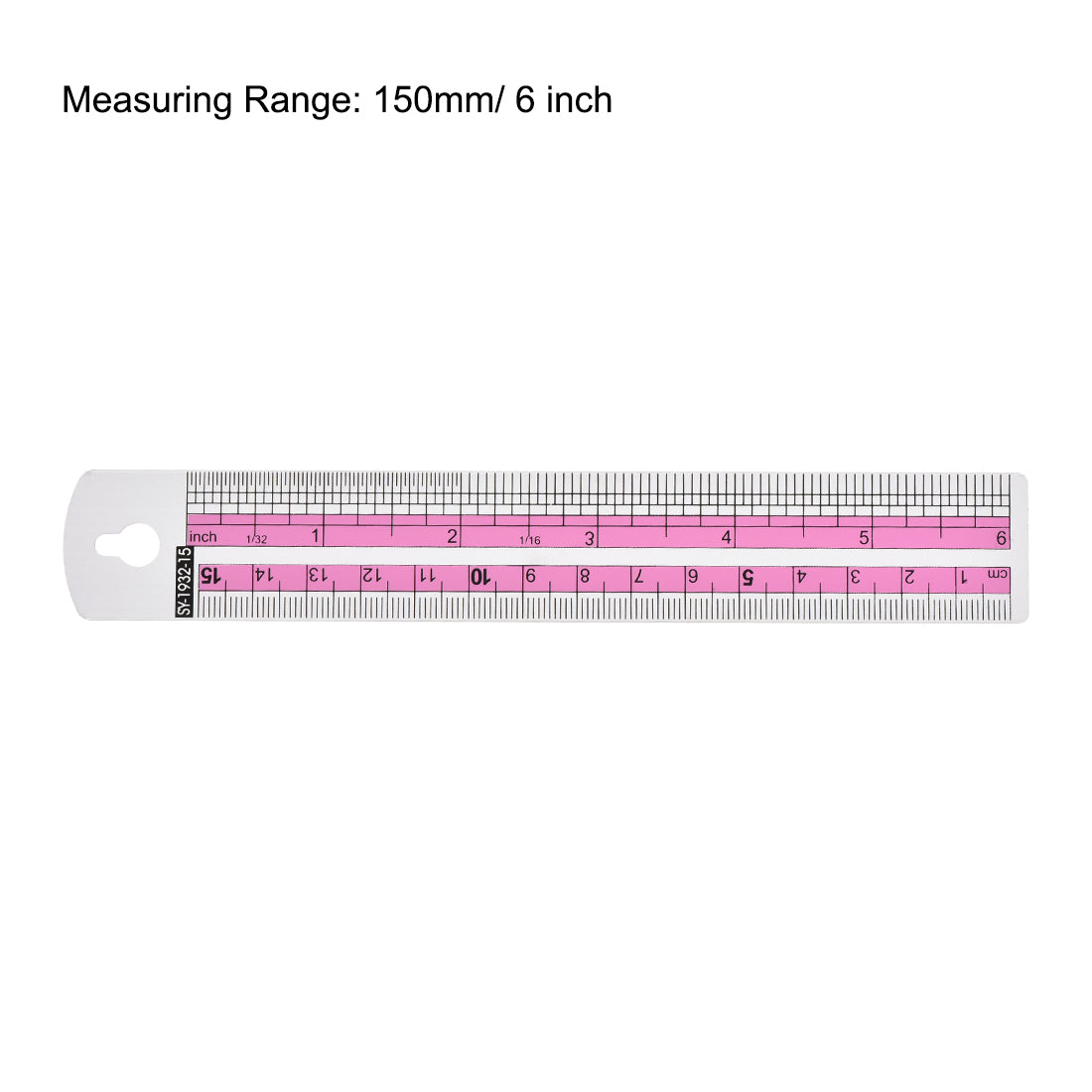 Harfington Aluminum Rulers Precision Straight Edge Metal Ruler Metric and Imperial Ruler