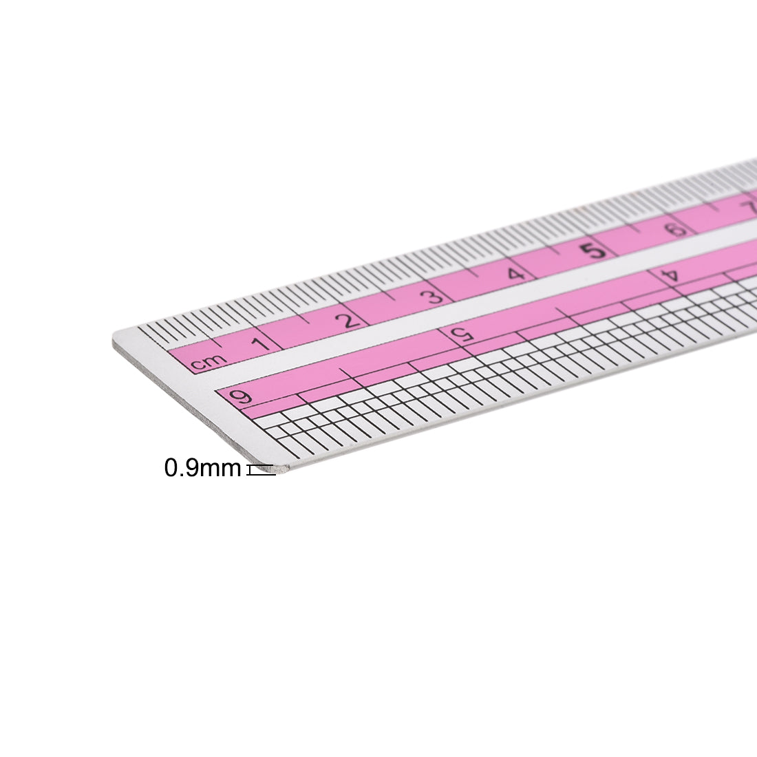 Harfington Aluminum Rulers Precision Straight Edge Metal Ruler Metric and Imperial Rulers