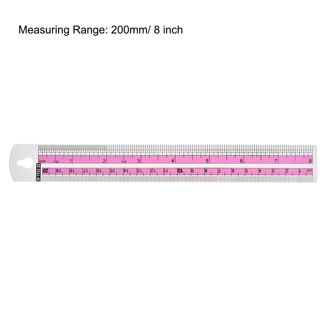 Harfington Aluminum Rulers Precision Straight Edge Metal Ruler Metric and Imperial Rulers