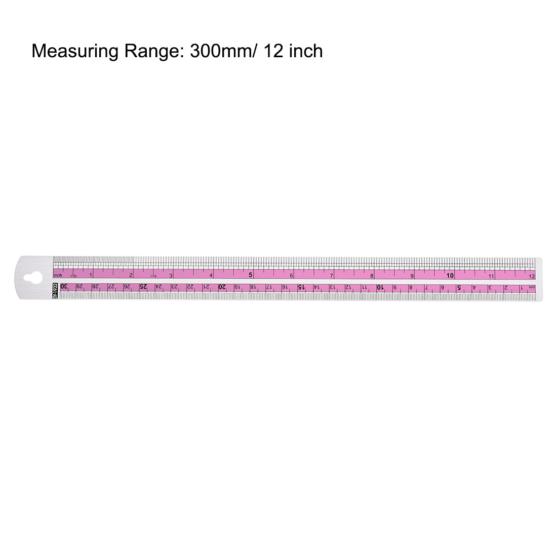 Harfington Aluminum Rulers Precision Straight Edge Metal Ruler Metric and Imperial Rulers
