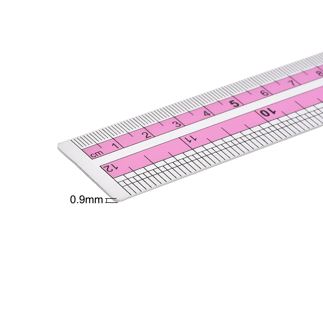 Harfington Aluminum Rulers Precision Straight Edge Metal Ruler Metric and Imperial Rulers