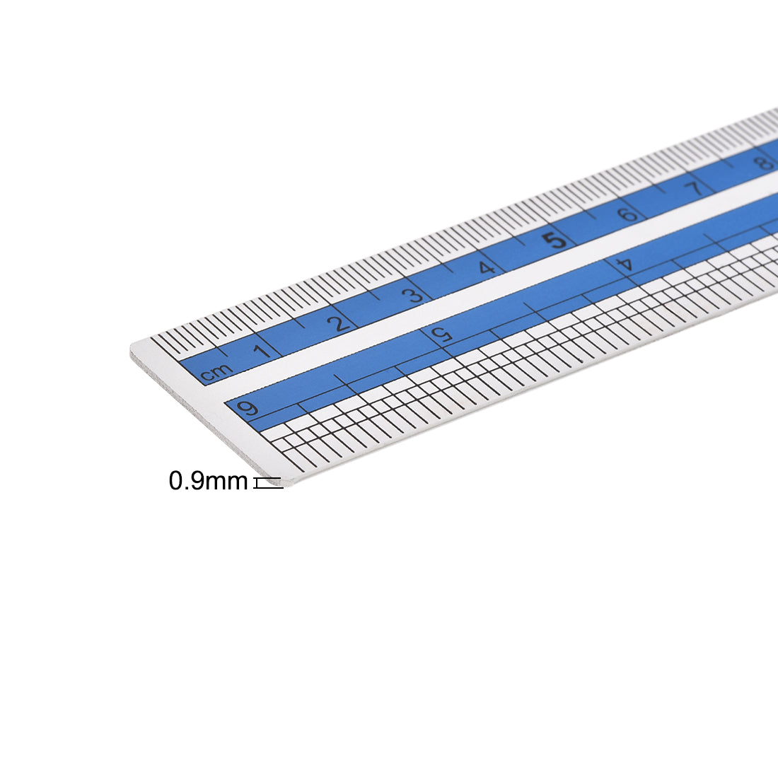 Harfington Aluminum Rulers Precision Straight Edge Metal Ruler Metric and Imperial Ruler