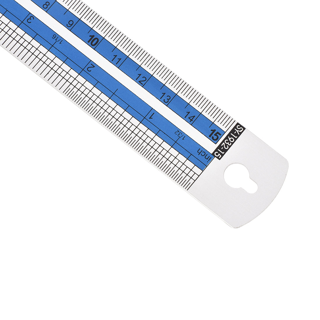 Harfington Aluminum Rulers Precision Straight Edge Metal Ruler Metric and Imperial Ruler