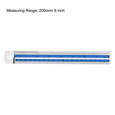 Harfington Aluminum Rulers Precision Straight Edge Metal Ruler Metric and Imperial Ruler