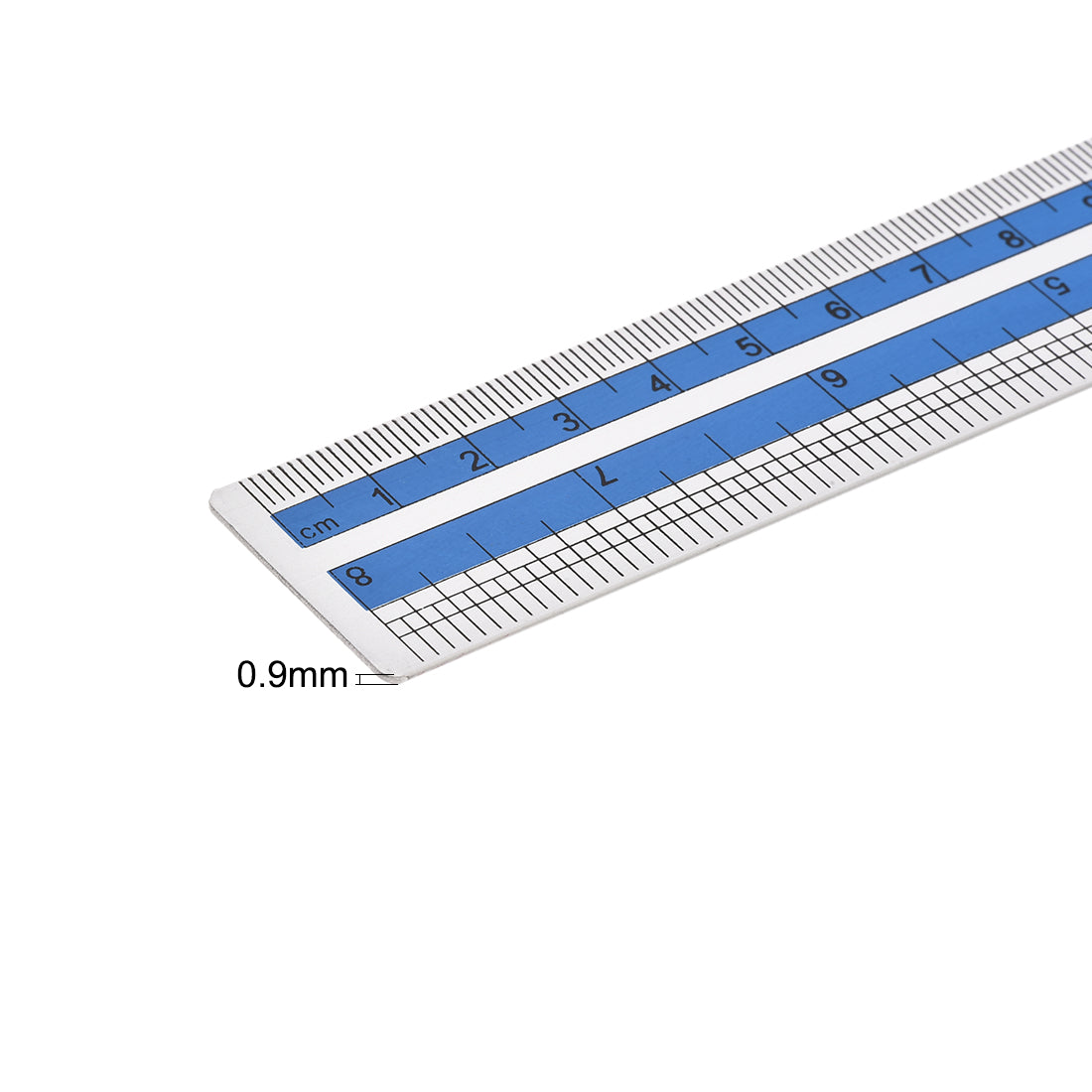 Harfington Aluminum Rulers Precision Straight Edge Metal Ruler Metric and Imperial Ruler
