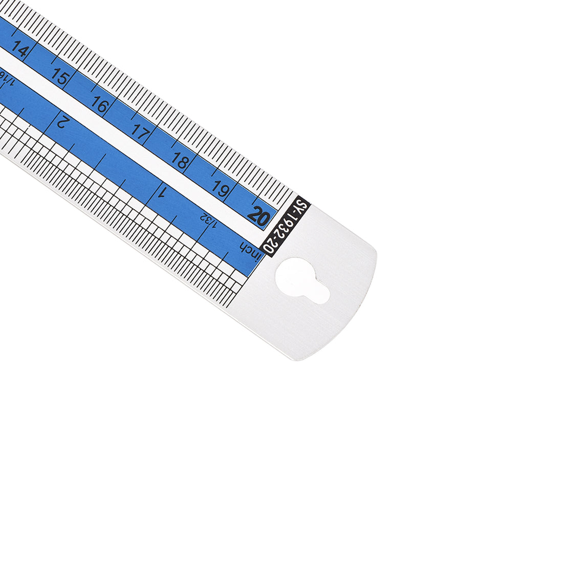 Harfington Aluminum Rulers Precision Straight Edge Metal Ruler Metric and Imperial Ruler