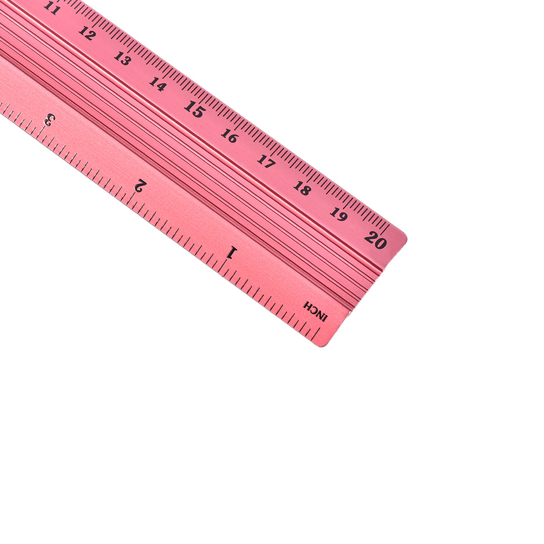 Harfington Aluminum Ruler Precision Bevel Edge Metal Ruler Metric and Imperial Rulers