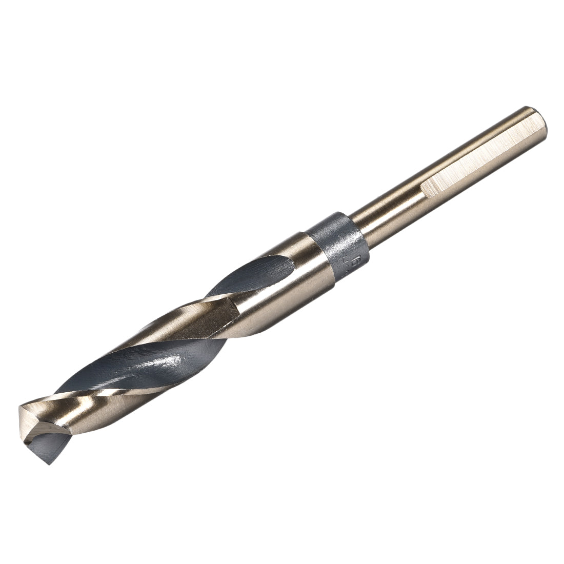 Harfington Reduced Shank Twist Drill Bits 16mm HSS 4341 with 10mm Shank 1 Pcs