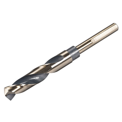 Harfington Reduced Shank Twist Drill Bits 16mm HSS 4341 with 10mm Shank 1 Pcs