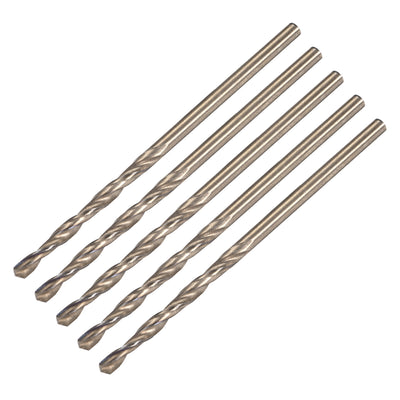 Harfington Reduced Shank Twist Drill Bits 2mm HSS 6542 with 2mm Shank 5 Pcs