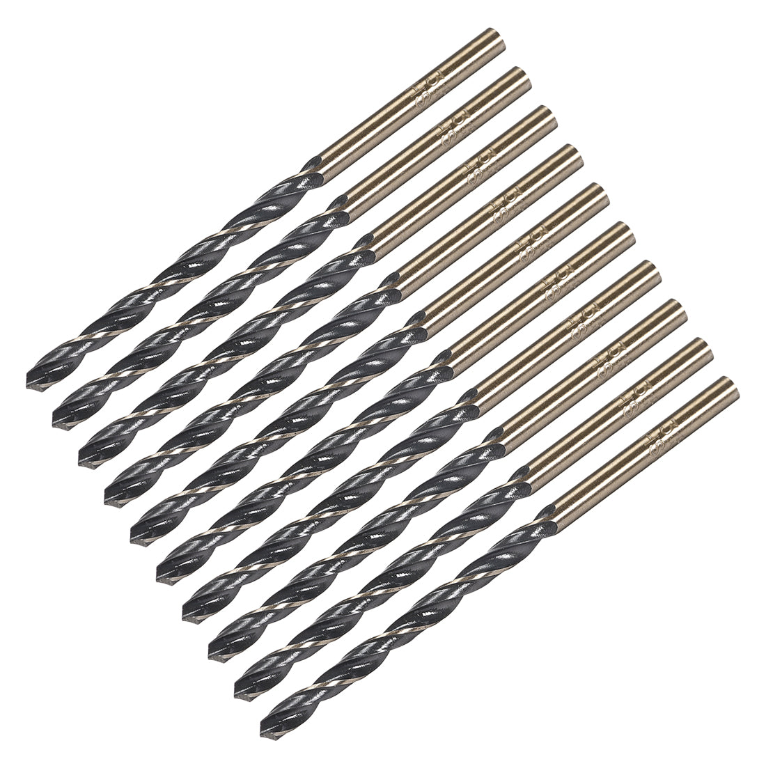 Harfington HSS 4341 Straight Reduced Shank Twist Drill Bits
