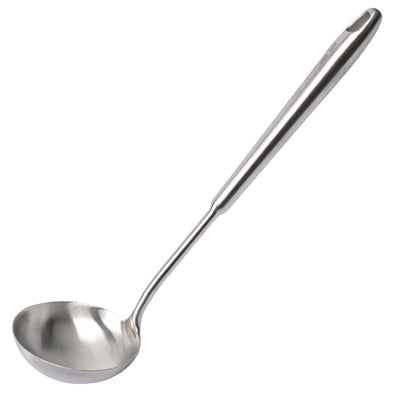 Harfington 14" Stainless Steel Soup Spoon Ladle Kitchen Serving Utensil for Cooking Baking
