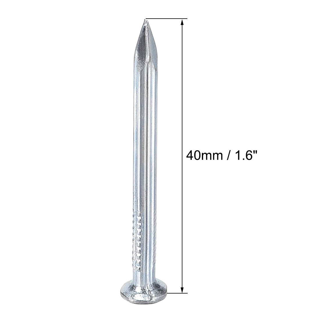 Harfington Cement Nails, Carbon Steel Point Tip Wall Nail