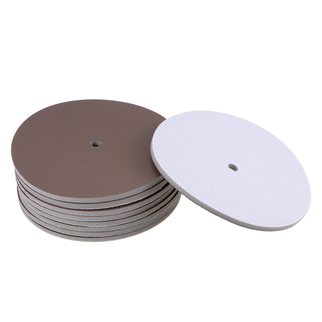 Harfington 6-Inch Sanding Sponge Hook and Loop Sanding Disc with Hole 4000 Grit 9 Pcs