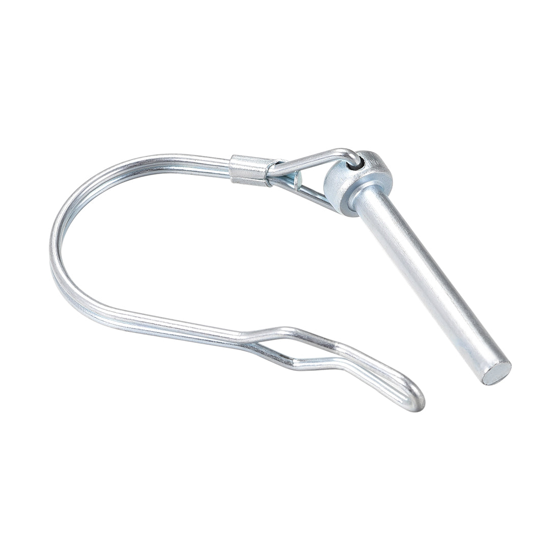 Harfington Shaft Locking Pin w Ear 6mmx45mm Coupler Pin for Farm Trailers Lawn Arch