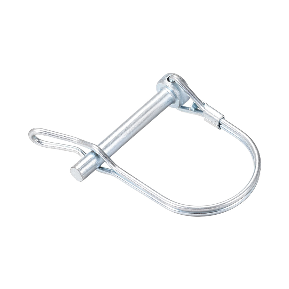 Harfington Shaft Locking Pin w Ear 6mmx45mm Coupler Pin for Farm Trailers Lawn Arch