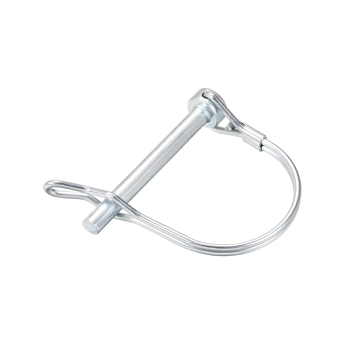 Harfington Shaft Locking Pin w Ear 6mmx55mm Coupler Pin for Farm Trailers Lawn Arch