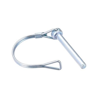 Harfington Shaft Locking Pin 6.3mmx50mm Coupler Pin for Farm Trailers Lawn Arch