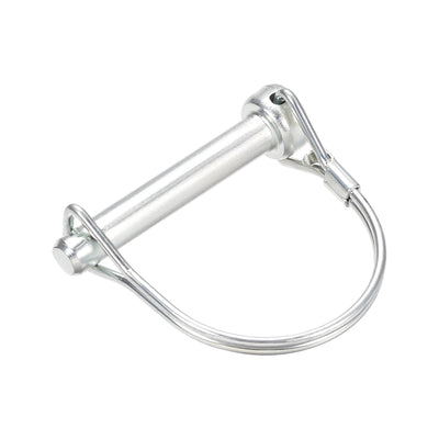 Harfington Shaft Locking Pin 8mmx50mm Coupler Pin for Farm Trailers Lawn Arch