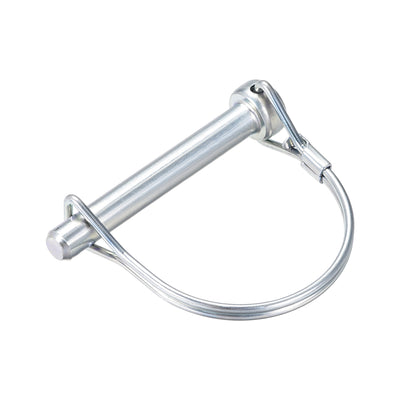 Harfington Shaft Locking Pin 8mmx60mm Coupler Pin for Farm Trailers Lawn Arch