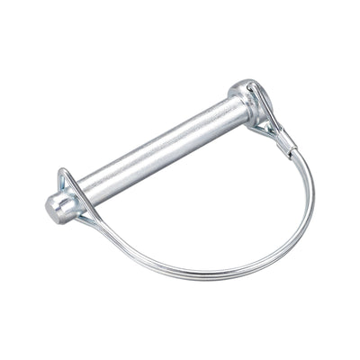 Harfington Shaft Locking Pin 9.2mmx70mm Coupler Pin for Farm Trailers Lawn Arch