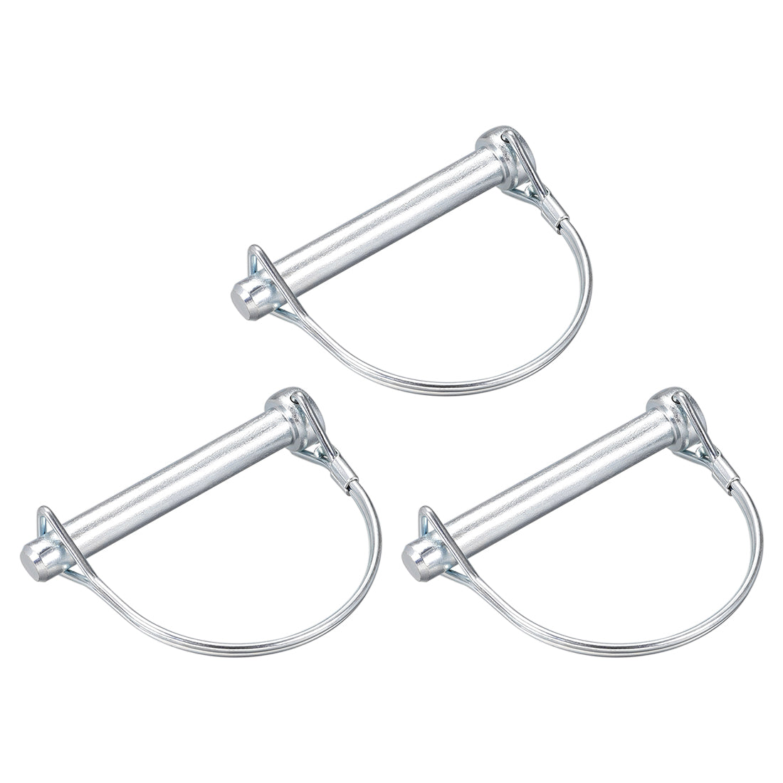 Harfington Shaft Locking Pin 9.2mmx70mm Coupler Pin for Farm Trailers Lawn Arch 3Pcs