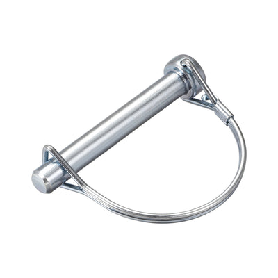 Harfington Shaft Locking Pin 9.5mmx65mm Coupler Pin for Farm Trailers Lawn Arch