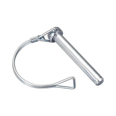 Harfington Shaft Locking Pin 9.5mmx65mm Coupler Pin for Farm Trailers Lawn Arch 5Pcs